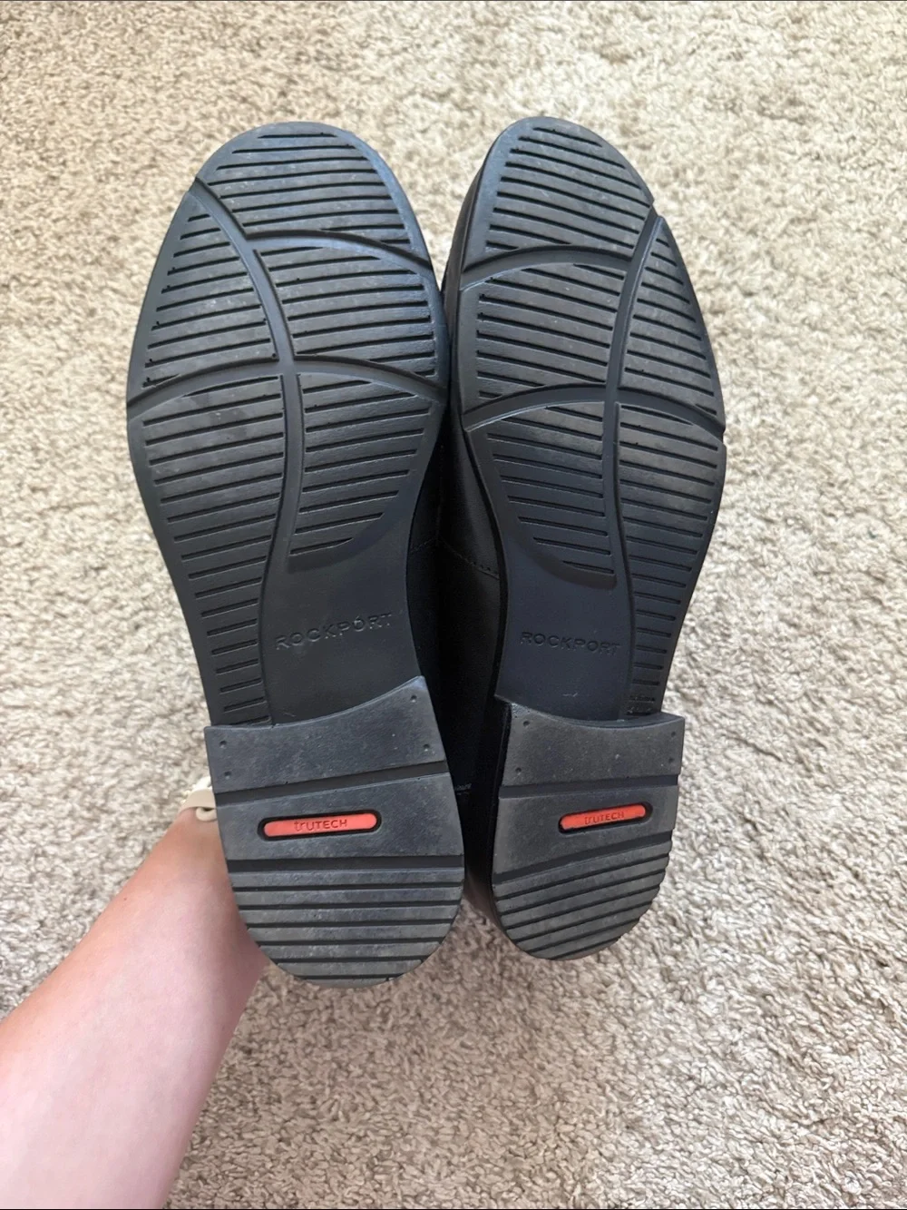 Rockport smooth black